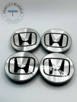 Honda 69mm Chrome Wheel Center Caps