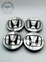 Honda 69mm Chrome Wheel Center Caps