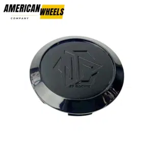 Black 78mm Wheel Center Caps