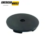 4pcs Set 64.5mm Snap On Blank Black Wheel Center Caps – C-XJ037