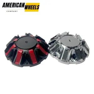 174mm Snap On Black Offroad Wheel Center Caps