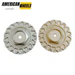 4pcs Set 169mm Snap On Screw Bolts Type AV-05 Golden Wheel Center Caps – C129601