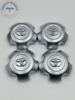 Set Of 4 Silver/chrome Toyota Wheel Center Hub Caps 140mm, Toyota TY-021 Suitable For Toyota Land Cruiser 4700 UZJ200 GRJ200 FJ200