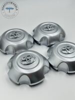 Set Of 4 Silver/chrome Toyota Wheel Center Hub Caps 140mm, Toyota TY-021 Suitable For Toyota Land Cruiser 4700 UZJ200 GRJ200 FJ200 - Image 2