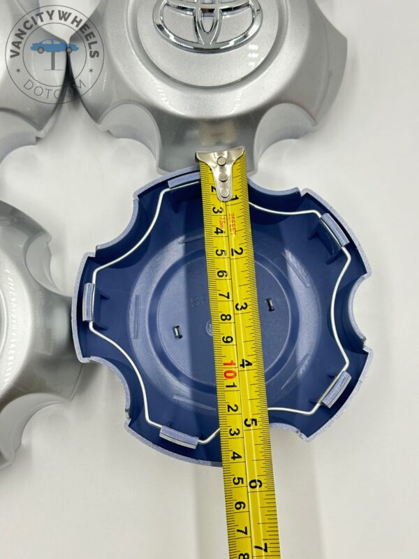 Set Of 4 Silver/chrome Toyota Wheel Center Hub Caps 140mm, Toyota TY-021 Suitable For Toyota Land Cruiser 4700 UZJ200 GRJ200 FJ200 - Image 4