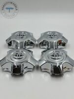 4pcs Chrome Toyota Wheel Center Hub Cap Rim Caps 2006 R17 42603-60671 Fj100 Lc100 Fzj100 Vx Limited 60th Special Edition For Land Cruiser