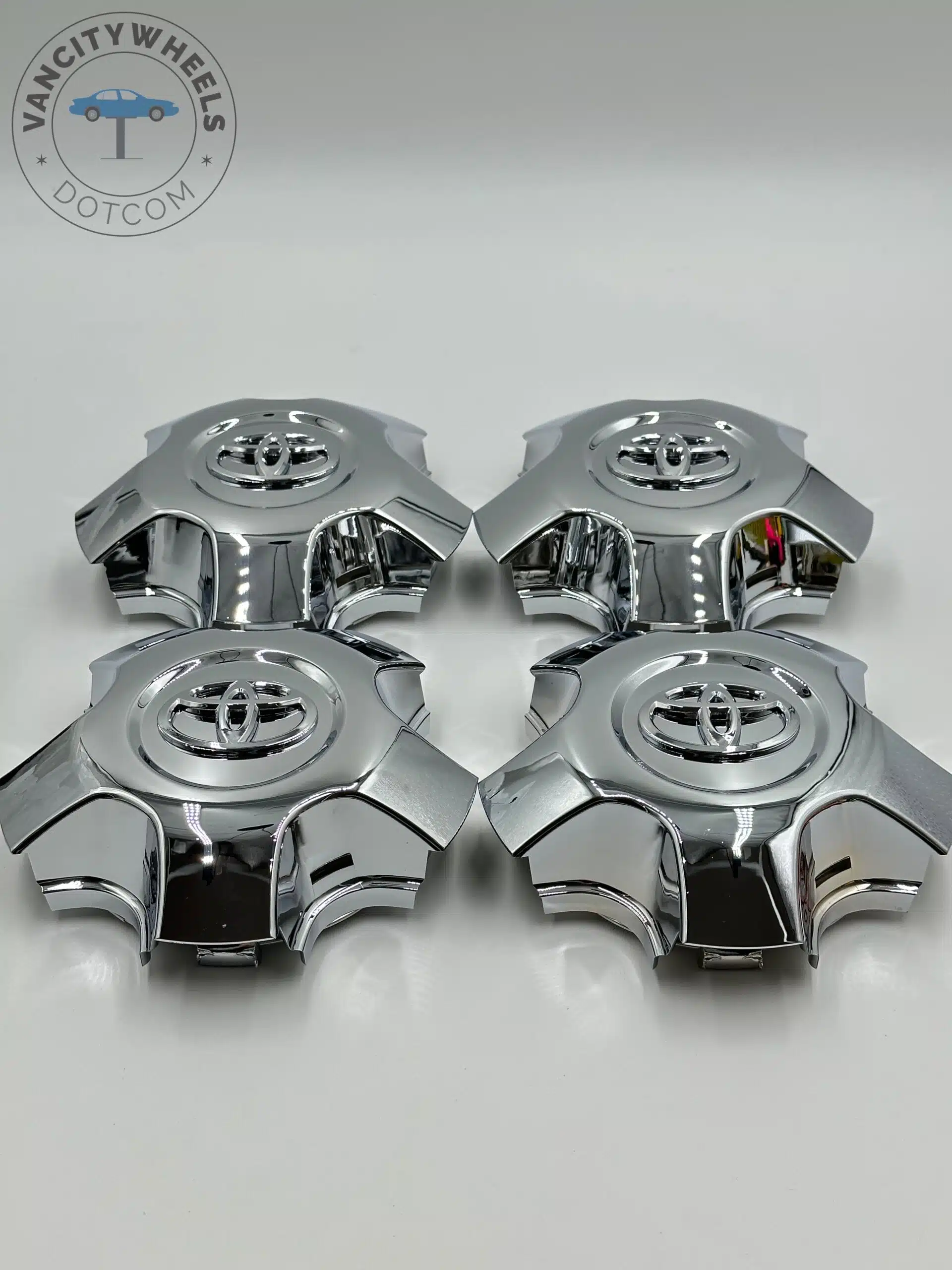 4pcs Chrome Toyota Wheel Center Hub Cap Rim Caps 2006 R17 42603-60671 Fj100 Lc100 Fzj100 Vx Limited 60th Special Edition For Land Cruiser