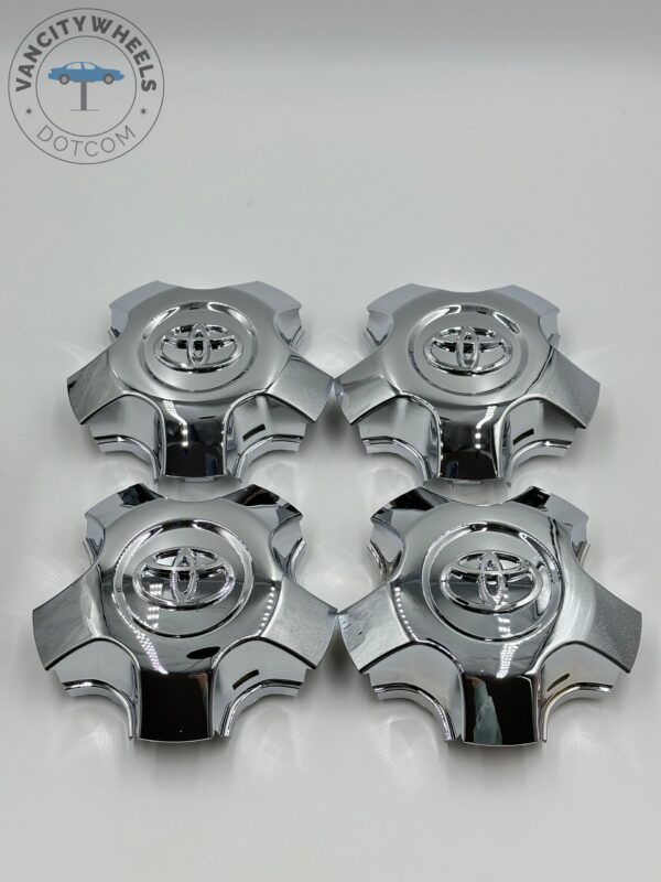 4pcs Chrome Toyota Wheel Center Hub Cap Rim Caps 2006 R17 42603-60671 Fj100 Lc100 Fzj100 Vx Limited 60th Special Edition For Land Cruiser - Image 3