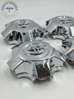 4pcs Chrome Toyota Wheel Center Hub Cap Rim Caps 2006 R17 42603-60671 Fj100 Lc100 Fzj100 Vx Limited 60th Special Edition For Land Cruiser - Image 4
