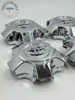 4pcs Chrome Toyota Wheel Center Hub Cap Rim Caps 2006 R17 42603-60671 Fj100 Lc100 Fzj100 Vx Limited 60th Special Edition For Land Cruiser - Image 4