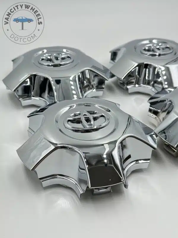 4pcs Chrome Toyota Wheel Center Hub Cap Rim Caps 2006 R17 42603-60671 Fj100 Lc100 Fzj100 Vx Limited 60th Special Edition For Land Cruiser - Image 4
