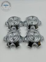 Toyota Wheel Center Hub Caps Ty198 Chrome, Wheel Center Caps Hub Cover for Toyota Tacoma/4Runner Ty198 Wheel Rim Center Caps 42603-AD070 - Image 3