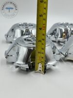 Toyota Wheel Center Hub Caps Ty198 Chrome, Wheel Center Caps Hub Cover for Toyota Tacoma/4Runner Ty198 Wheel Rim Center Caps 42603-AD070 - Image 6