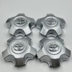 4pcs Silver Toyota Wheel Center Hub Cap Rim Caps 2006 R17 42603-60671 Fj100 Lc100 Fzj100 Vx Limited 60th Special Edition For Land Cruiser