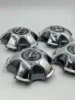 Set Of 4 Chrome Lexus LX470 2006 Wheel Center Hub Caps Ty 041, Chrome Center Hub Caps For Lexus Cars - Image 3