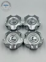 Set Of 4 Silver Lexus Lx470 Lx570 Wheel Center Hub Caps Ty 089, Chrome Center Hub Caps For Lexus Cars - Image 3