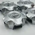 Set Of 4 Silver Lexus Lx470 Lx570 Wheel Center Hub Caps Ty 089, Chrome Center Hub Caps For Lexus Cars