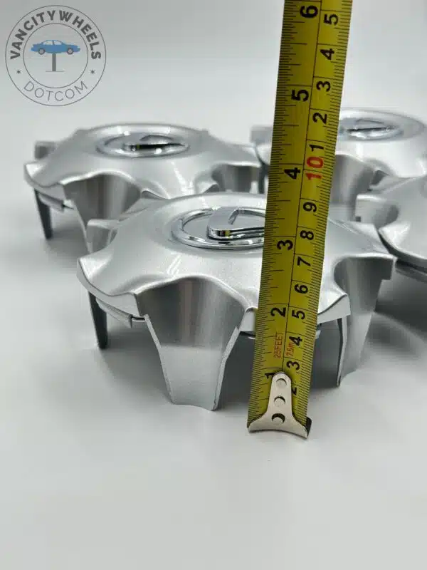 Set Of 4 Silver Lexus Lx470 Lx570 Wheel Center Hub Caps Ty 089, Chrome Center Hub Caps For Lexus Cars - Image 5