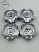 Set Of 4 Silver Toyota Wheel Center Hub Caps, TY-089 For Toyota Land Cruiser 200 Zx 2011