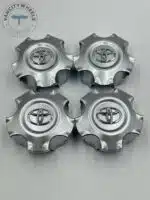 Set Of 4 Silver Toyota Wheel Center Hub Caps, TY-089 For Toyota Land Cruiser 200 Zx 2011
