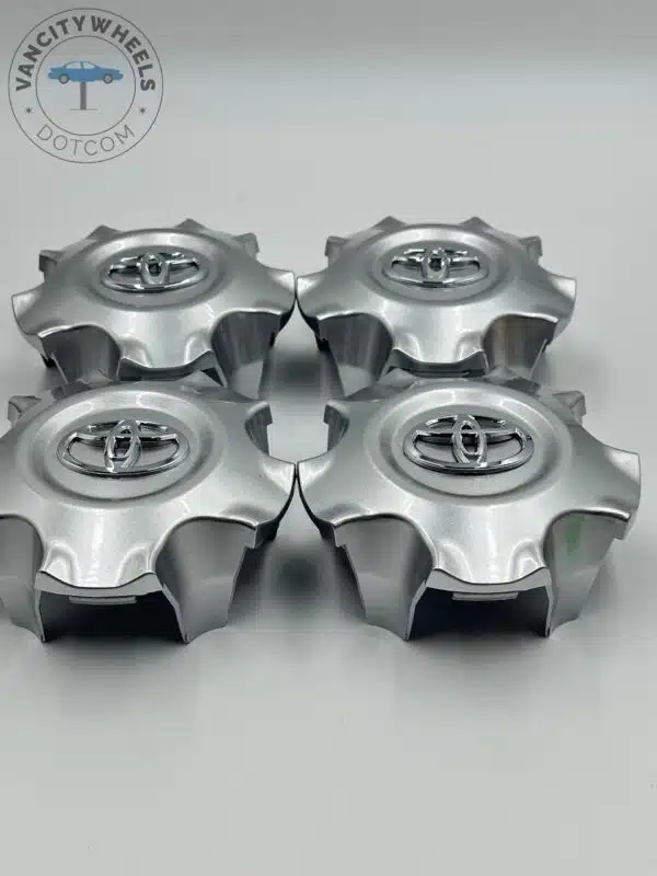 Set Of 4 Silver Toyota Wheel Center Hub Caps, TY-089 For Toyota Land Cruiser 200 Zx 2011 - Image 2