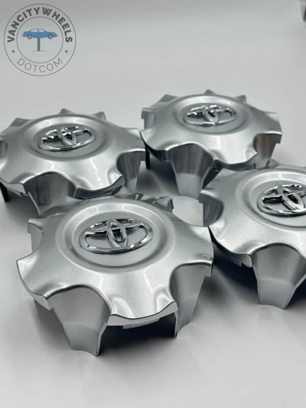 Set Of 4 Silver Toyota Wheel Center Hub Caps, TY-089 For Toyota Land Cruiser 200 Zx 2011 - Image 3