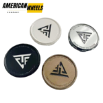 4pcs Set 64mm Snap On New Customized White Wheel Center Caps – C-101-10