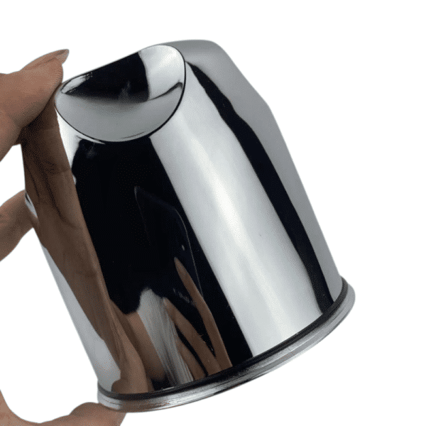 4pcs Set 90 / 142 / 114mm Snap On Chrome Push Through Wheel Center Caps – 172CAP1-2 - Image 4