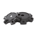 4pcs Set 141mm Snap On Matte Black ABS Wheel Center Caps 6 Lug – C-727 - Image 7