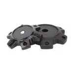 4pcs Set 141mm Snap On Matte Black ABS Wheel Center Caps 6 Lug – C-727 - Image 7