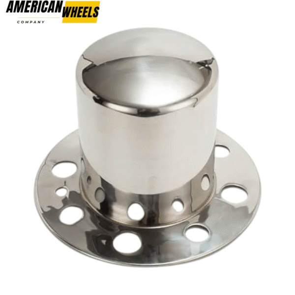 4.9in Rear Dually Eagle Alloys 8 Lug Wheel Rim Hub Center Cap for 8x6.5 and 8x700 Wheel - 20274352CH - Image 4