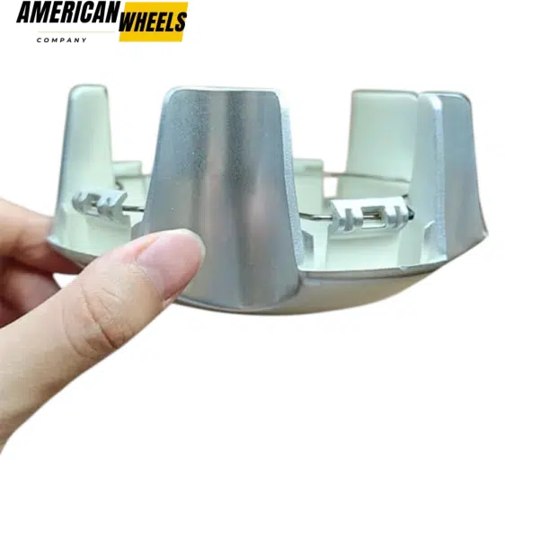 1997-2004 5 Lug Ford F-150 Lightning Wheel Center Caps #560 3348 Silver 136mm 5.35in - 20274202SV - Image 3