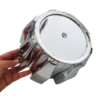 4pcs Set 168.3mm Snap On Black 8 Lug No Logo Wheel Center Cap – C612104 / C1080204 - Image 3