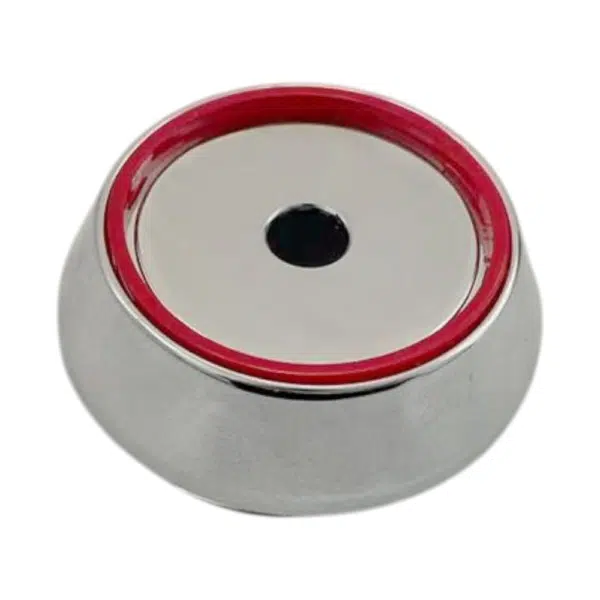 4pcs Set 64mm Snap On Chrome Blank Wheel Center Caps – C-0709 - Image 2