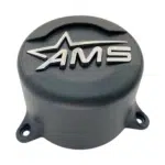 4pcs Set 152mm Snap On 5×150 AMS Matte Black Wheel Center Caps – AMS 368 - Image 4