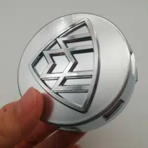 Mercedes Maybach S-Class Silver Wheel Center Caps