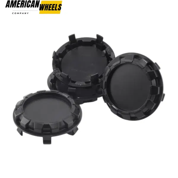 4pcs 83mm Matte Black Center Hub Caps for Chevy Avalanche GMC Sierra Cybertruck - 20214666MB - Image 3