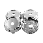 4pcs Set 60mm Snap On Chrome Blank Wheel Center Caps – C124401 - Image 4