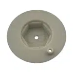 4pcs Set 160mm Snap On Hex Shape Silver Wheel Center Caps – C-A114 - Image 3