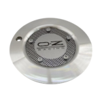 4pcs Set 150mm Snap On Silver Aluminum Polished Wheel Center Caps – WH-816 - Image 3