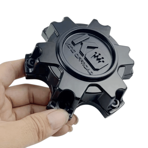 4pcs Set 5×114.3 / 127 / 139.7 / 150 & 6×139.7mm Snap On Black Wheel Center Caps – C-A51 - Image 7