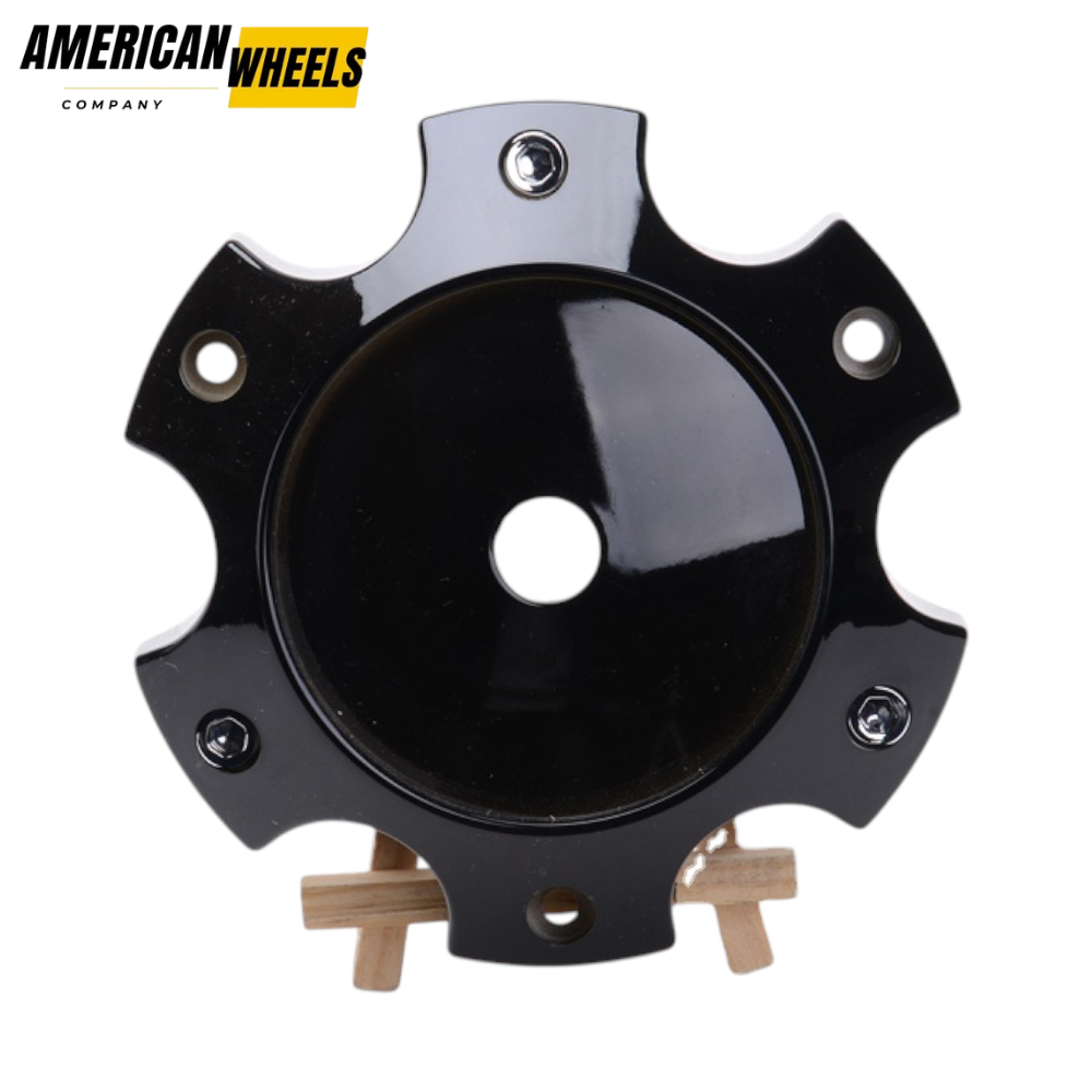 americanwheelscompany.com (1) 4pcs Set 140.5mm Snap On Black Wheel Center Caps No Logo – C015701 - Image 1