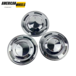4pcs Set 263mm Snap On Chrome Offroad Wheel Center Caps for Steel Rims – C-A50