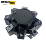 4pcs Set 175mm Snap On Gloss Black Offroad Wheel Center Caps 8 Lug – 2173L175-8H