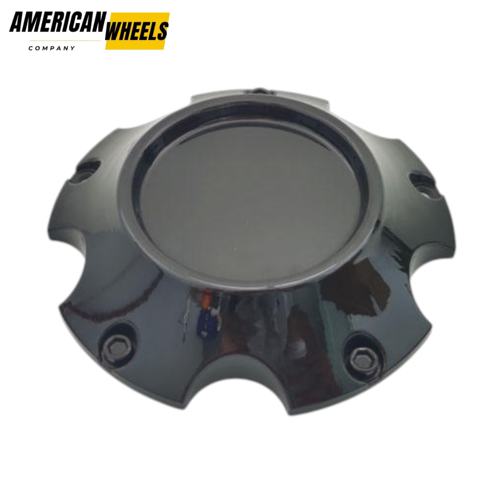 americanwheelscompany.com (14) 4pcs Set 149mm Snap On 5×150 Black Wheel Center Caps – C-A67-6 - Image 1