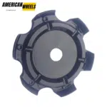 4pcs Set 133mm Snap On Black Customized Wheel Center Caps 6 Holes – C-A19