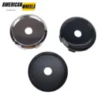 4pcs Set 60mm Snap On Black Wheel Center Caps 6 Lug (Fit 56mm) – HSRK60-1