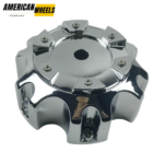 4pcs Set 135mm Snap On Chrome Offroad Wheel Center Caps – C-665-4