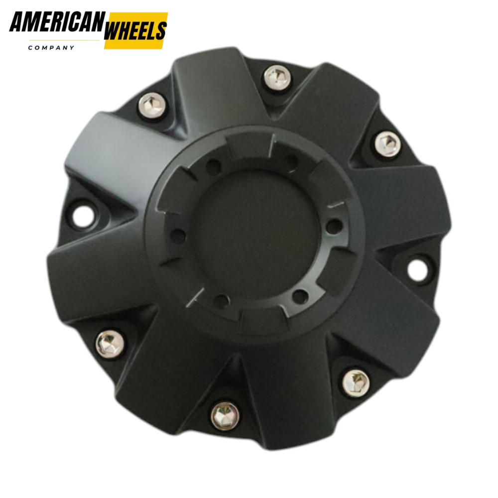 americanwheelscompany.com (5) 4pcs Set 180mm Snap On Black Wheel Center Caps – C806806 - Image 1