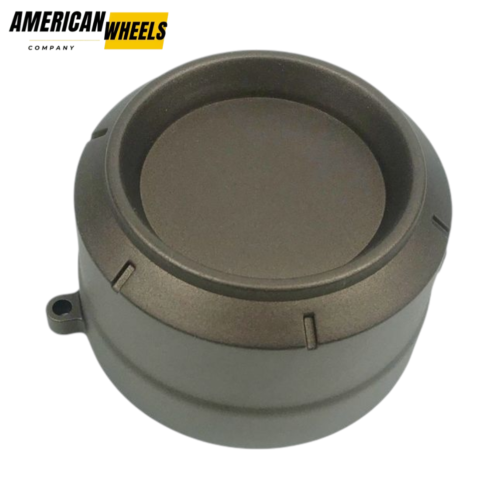 americanwheelscompany.com (6) 4pcs Set 135mm Snap On Dark Bronze Rays Offroad Wheel Center Caps – CAP-135 - Image 1